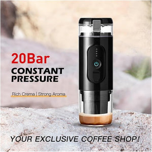 Portable Electric Espresso Coffee Maker © Ⓢ