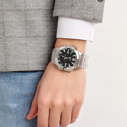 CASIO ANALOGUE DIGITAL MENS STAINLESS STEEL