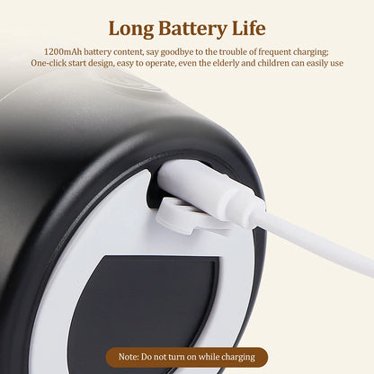 650ml Electric Shaker Bottle Portable Whey Protein Shaker Automatic Stirring Blender Multipurpose Juice Mixer Cups Fitness Work