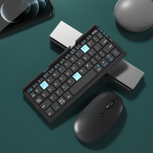 Mini Folding Bluetooth Keyboard Wireless