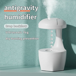 H2o Anti Gravity Usb Air Water Droplet Cool Mist Smooth Sailing Aromatherapy Humidifie