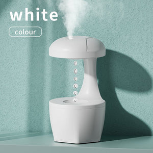 H2o Anti Gravity Usb Air Water Droplet Cool Mist Smooth Sailing Aromatherapy Humidifie