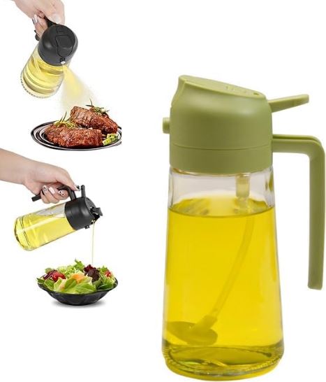 2 in 1  Oil Spray Bottle