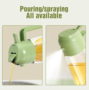2 in 1  Oil Spray Bottle